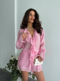 Костюмы Uaclothes модель like18562-rozovj Фото