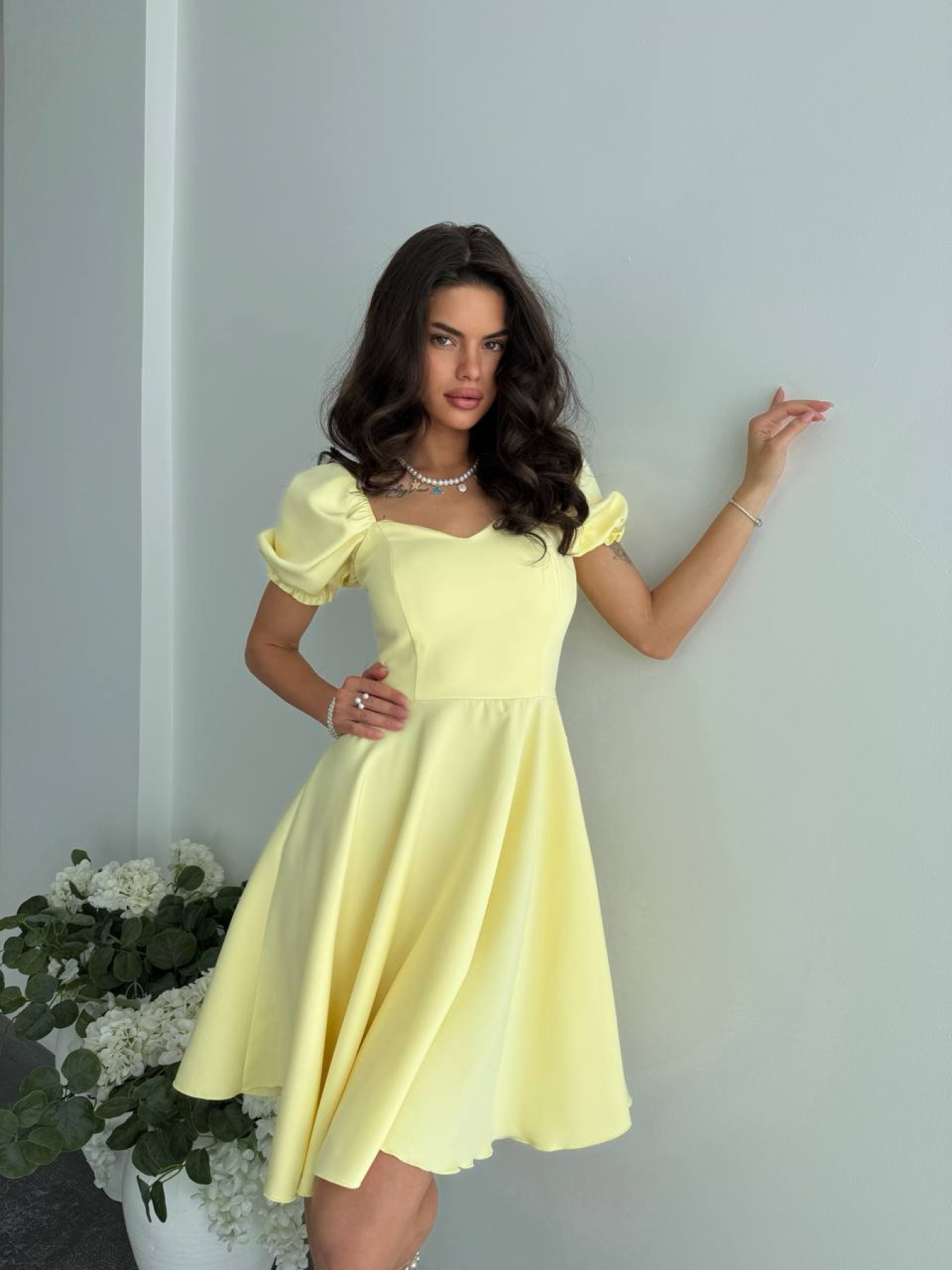 Платья Uaclothes модель like18540-zheltj Фото