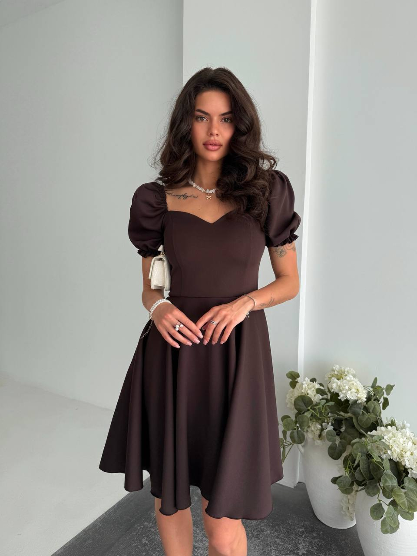 Платья Uaclothes модель like18540-korichnevj Фото
