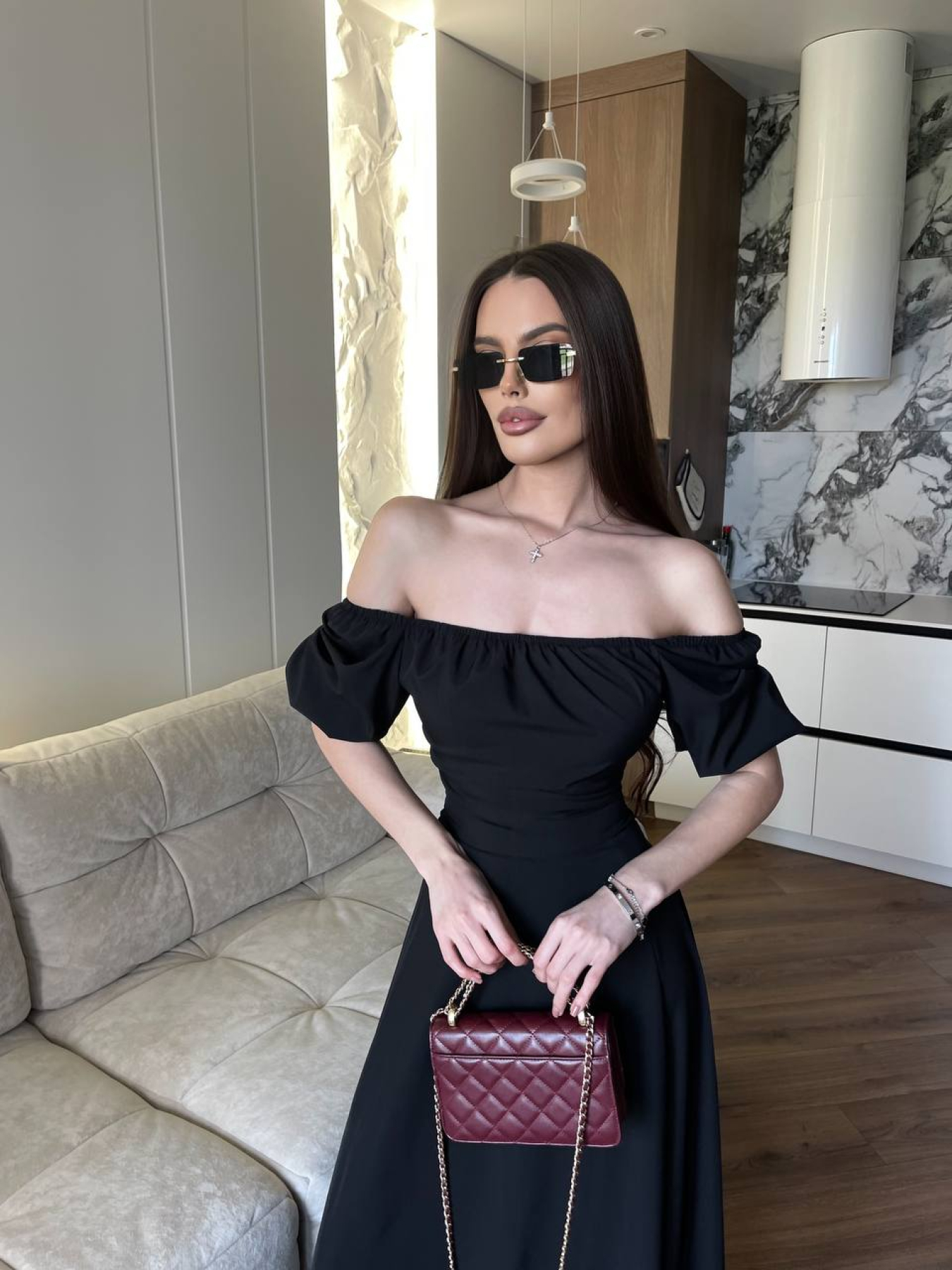 Платья Uaclothes модель like18533-chernj Платья Uaclothes модель like18533-chernj Фото