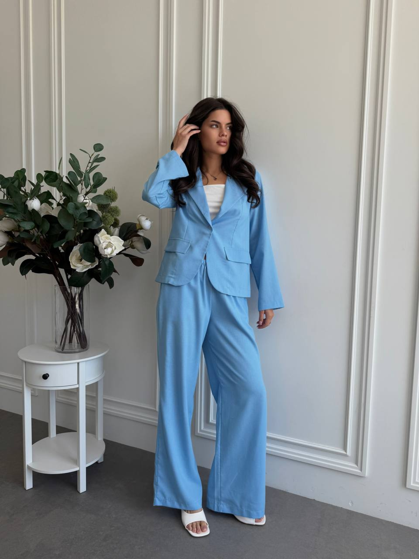 Костюми Uaclothes модель like18468-goluboj Костюми Uaclothes модель like18468-goluboj Фото