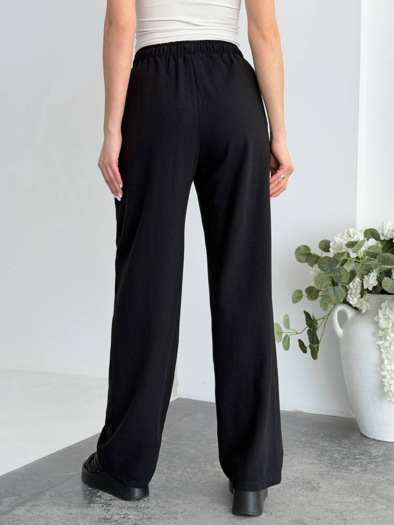 Брюки Uaclothes модель like18438-chernj Брюки Uaclothes модель like18438-chernj Фото