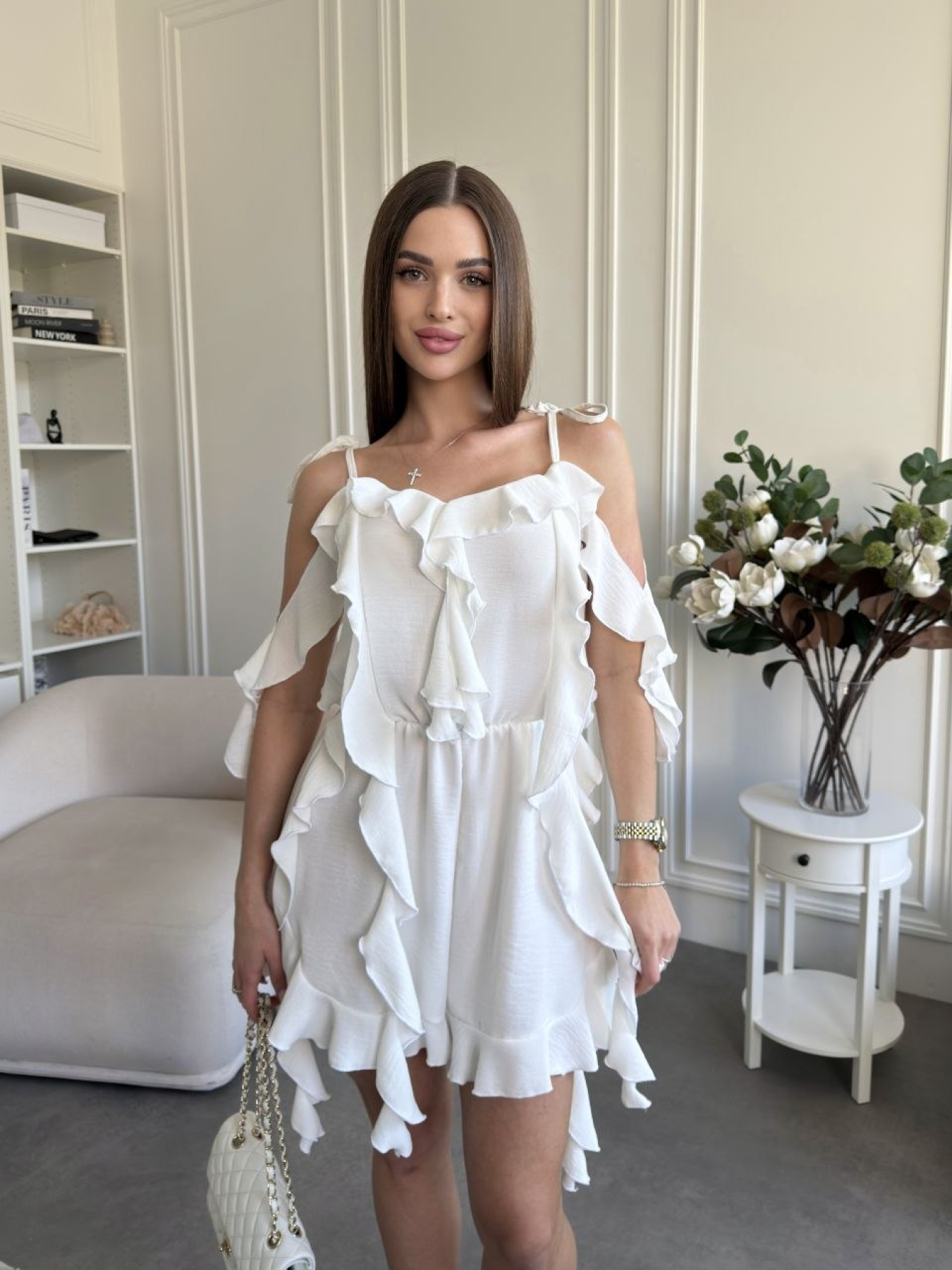 Комбинезоны Uaclothes модель like18425-molochnj Фото