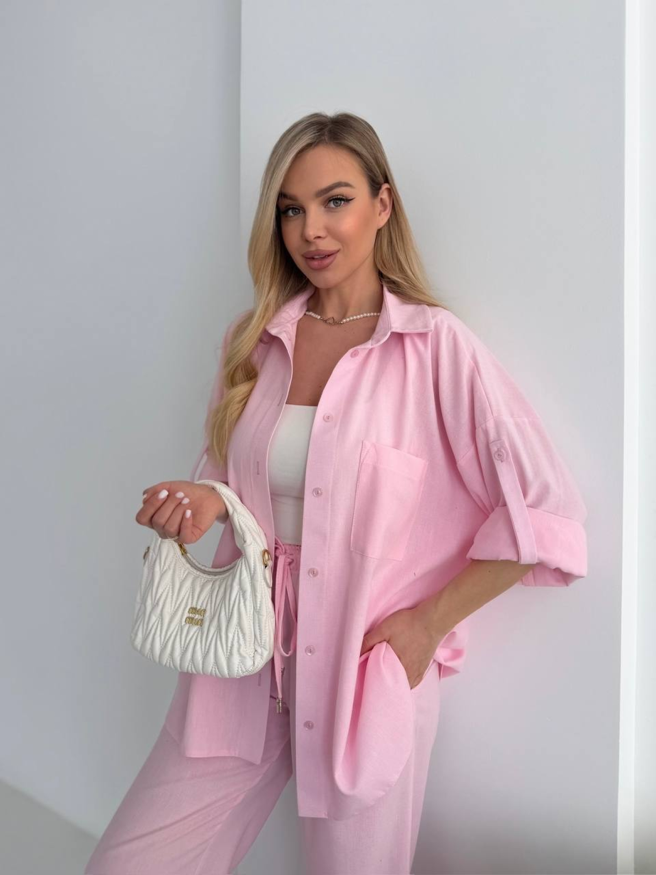 Сорочки Uaclothes модель like18418-rozovj Фото