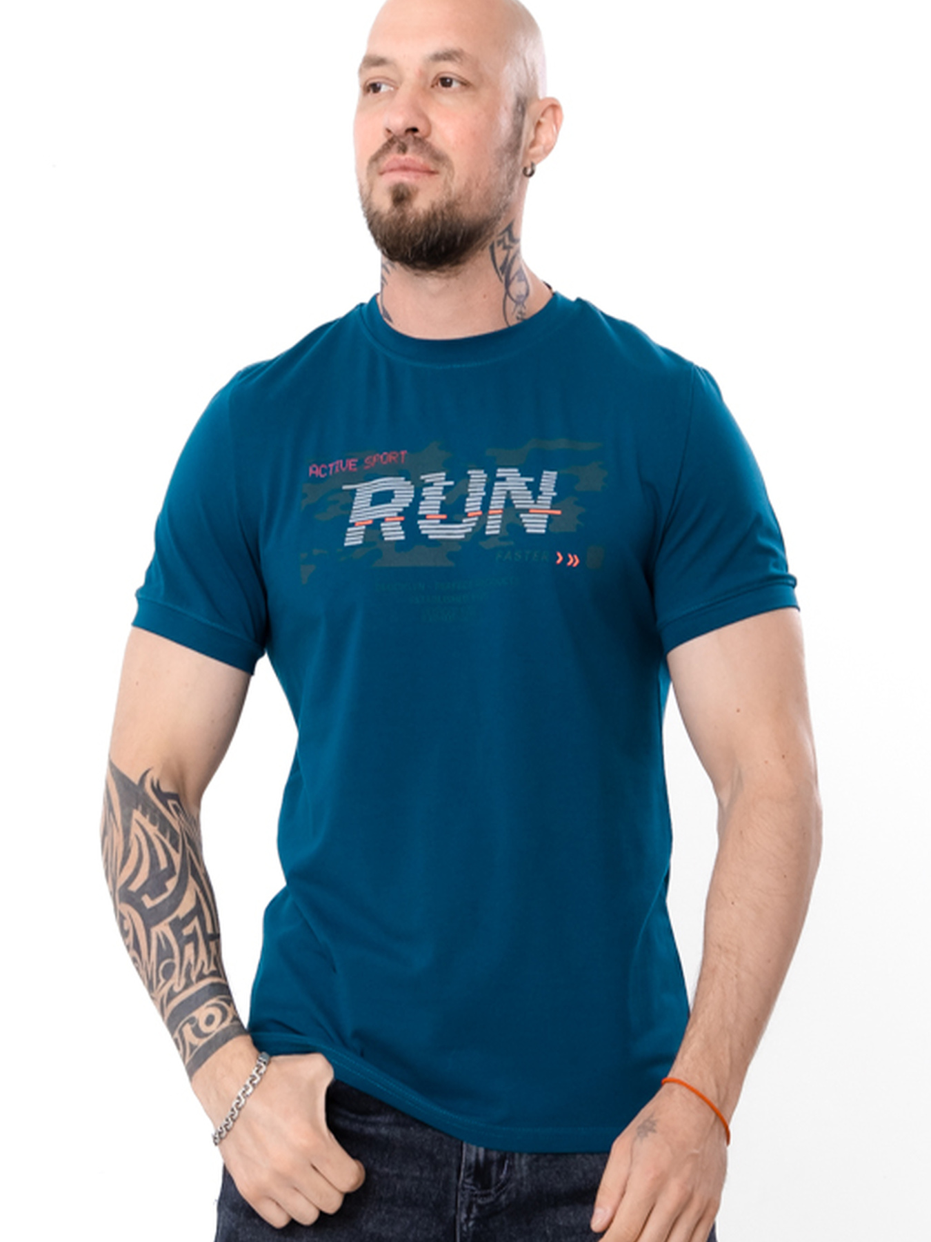 Футболки і поло Носи своє модель 8061-036-33-sinxo-smaragdovij-run Фото
