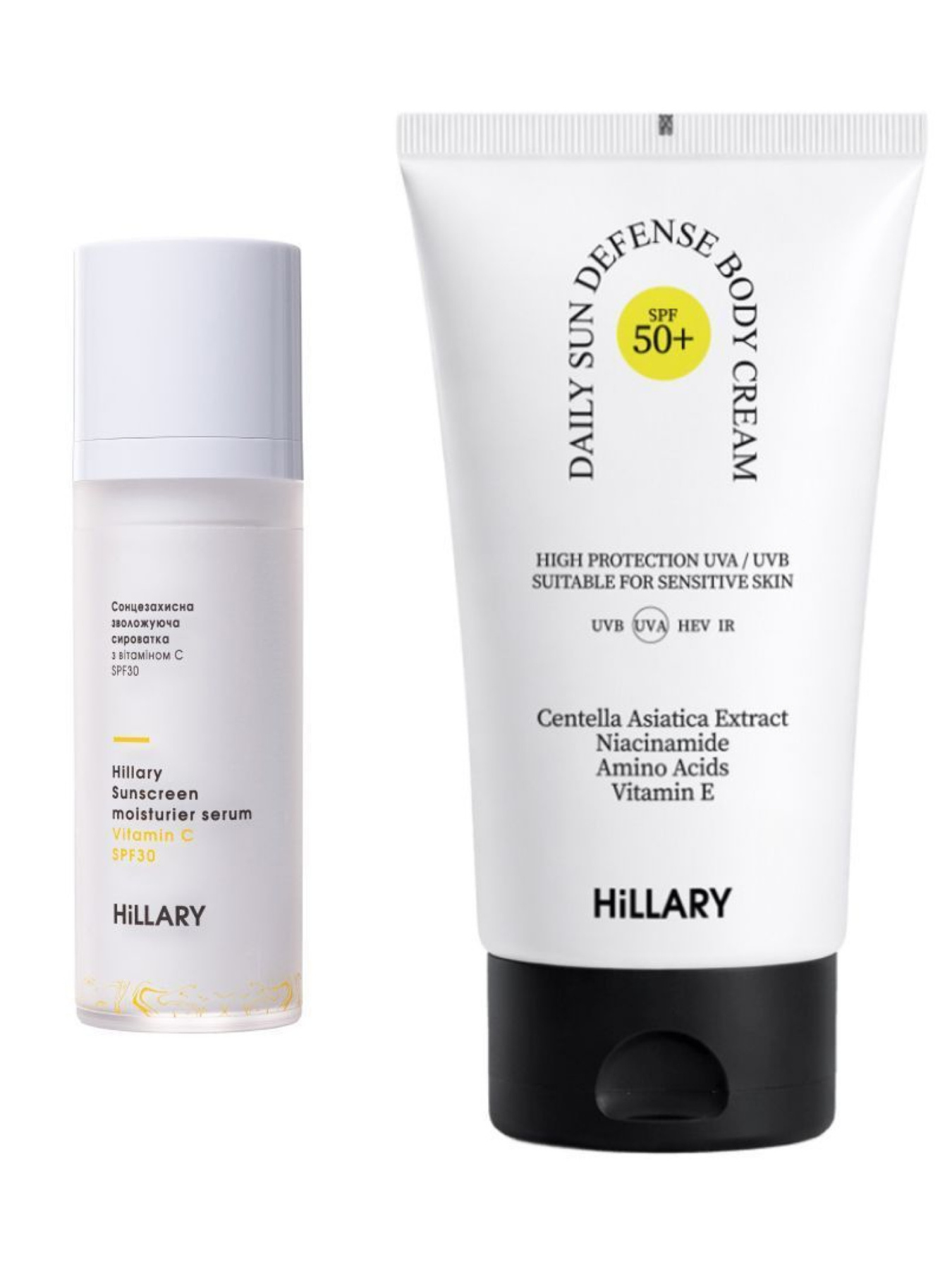 Набор для защиты и увлажнения кожи лица и тела с витамином С Face & Body Protection & Vitamin C Hydration Set Hillary модель K-11-620 Набор для защиты и увлажнения кожи лица и тела с витамином С Face & Body Protection & Vitamin C Hydration Set Hillary модель K-11-620 Фото