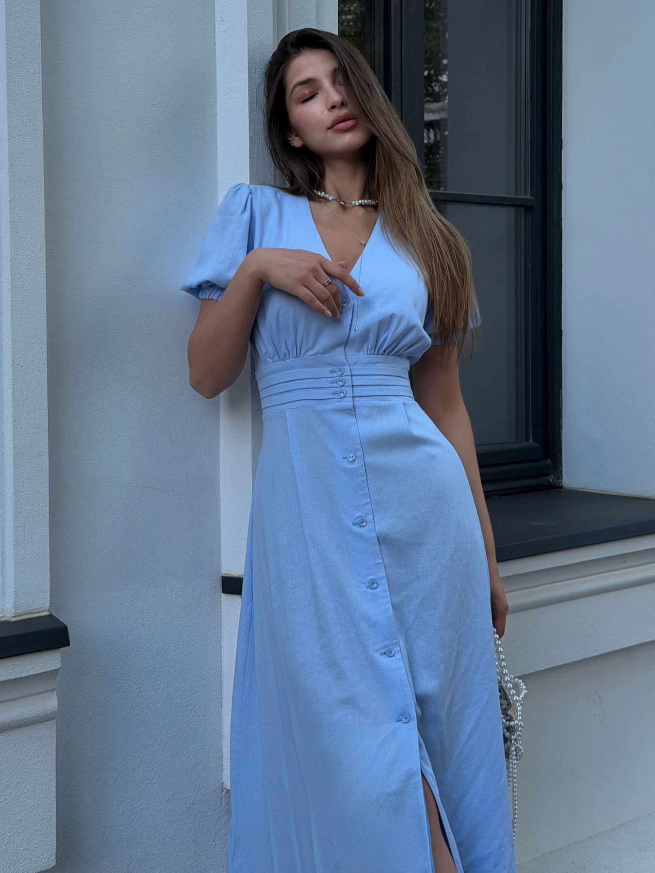 Платья Jadone Fashion модель Eliya_blue Фото