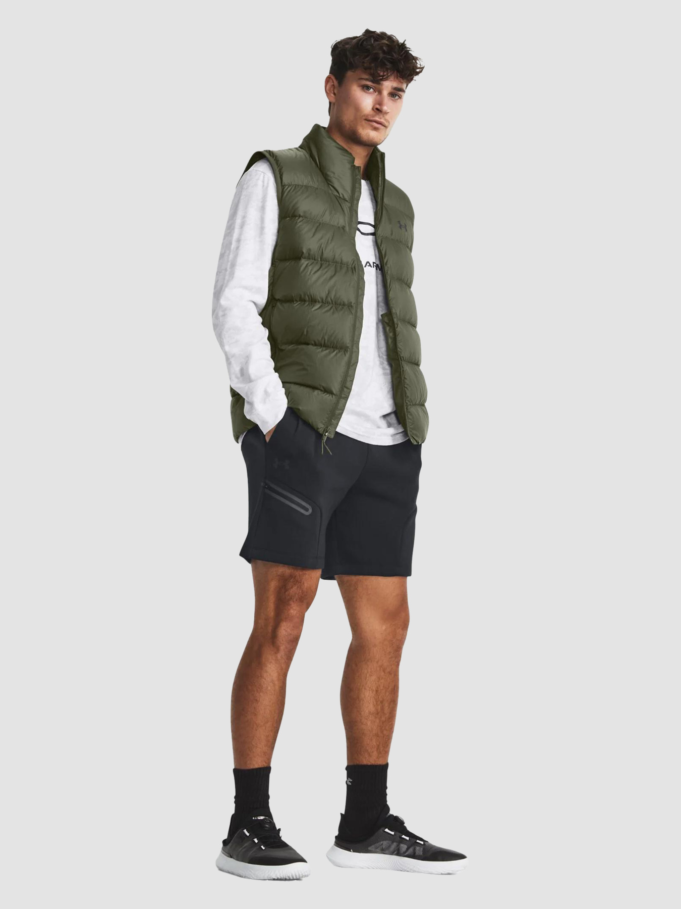 Шорты Under Armour Unstoppable Flc Shorts модель 1379809-001 Шорты Under Armour Unstoppable Flc Shorts модель 1379809-001 Фото