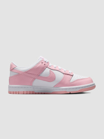 Кросівки NIKE Dunk Low Soft Pink (Gs) модель FB9109-125 Фото