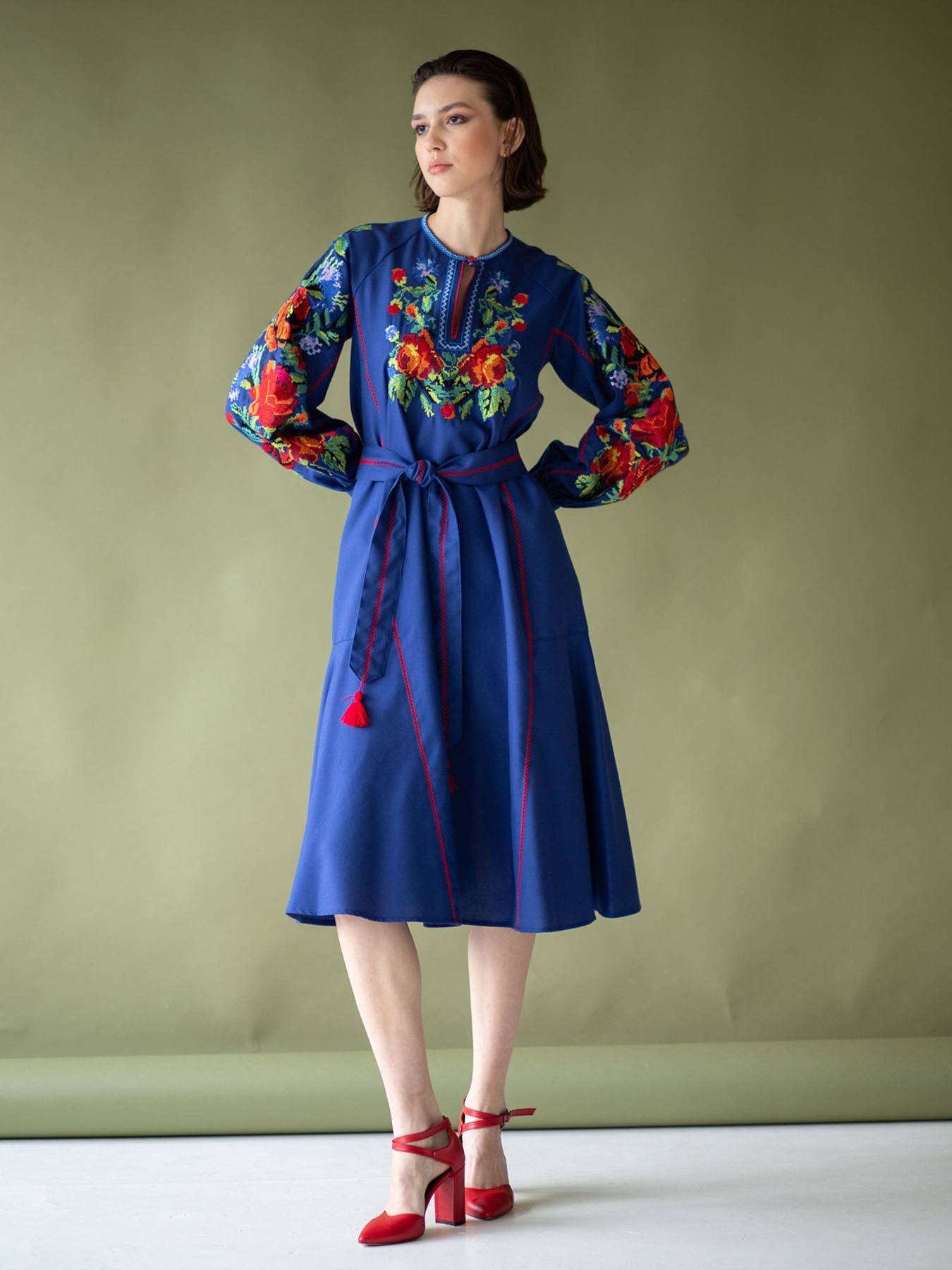 Вишита сукня Едельвіка модель 871-18-00 Фото