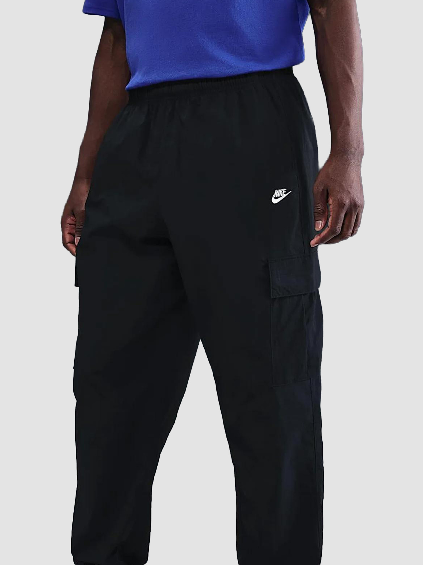 Штани NIKE Club Cargo Black модель HJ1990-010 Штани NIKE Club Cargo Black модель HJ1990-010 Фото