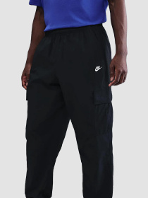 Штани NIKE Club Cargo Black модель HJ1990-010 Фото