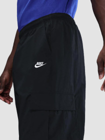 Штани NIKE Club Cargo Black модель HJ1990-010 Фото