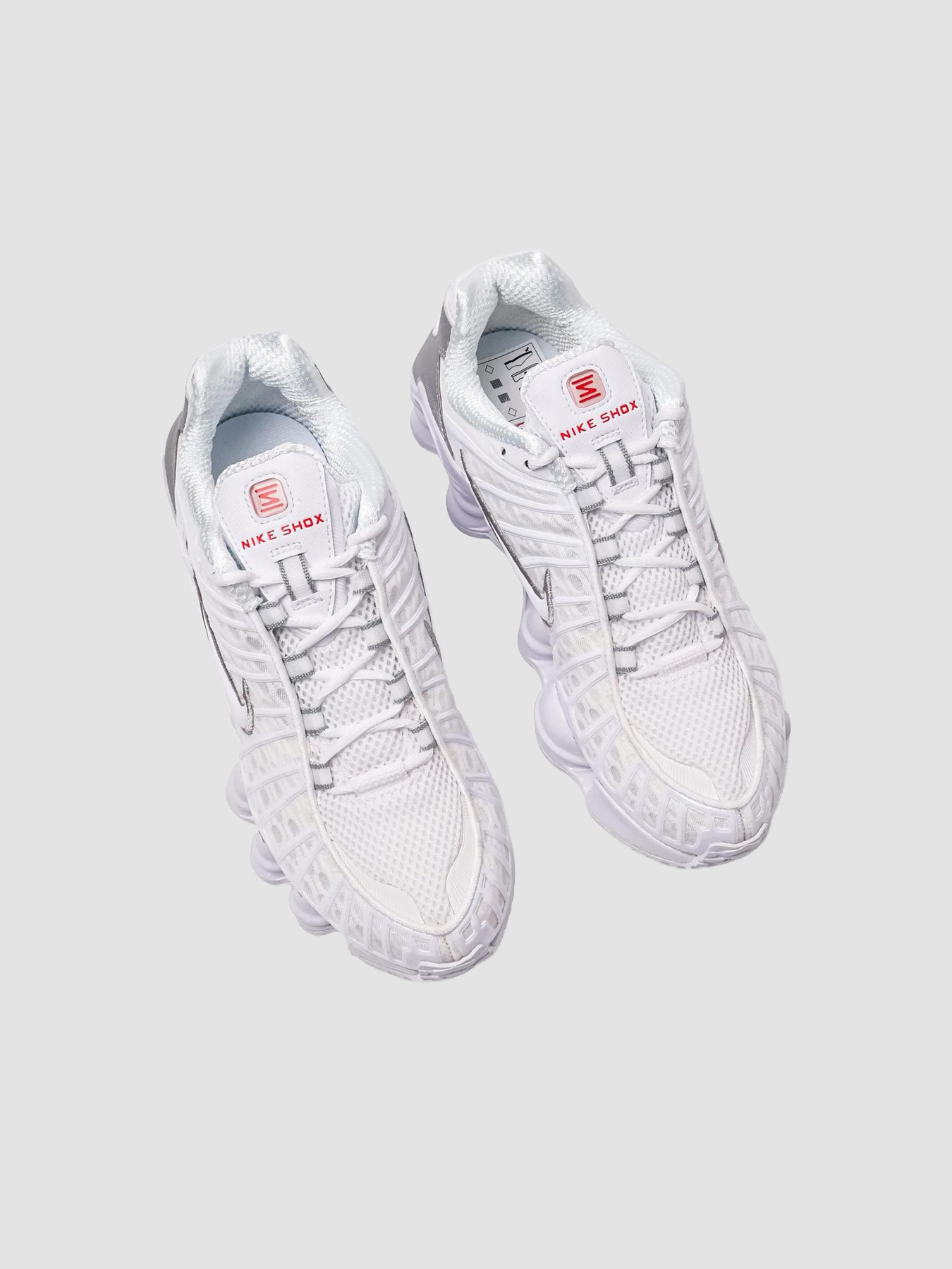 Кроссовки NIKE W Shox Tl White модель AR3566-100 Кроссовки NIKE W Shox Tl White модель AR3566-100 Фото