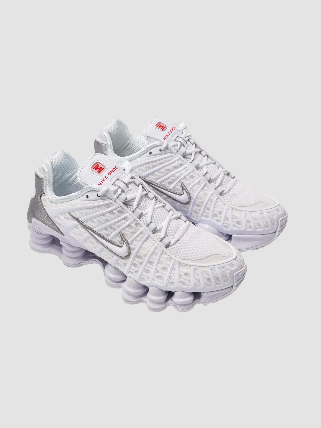 Кроссовки NIKE W Shox Tl White модель AR3566-100 Кроссовки NIKE W Shox Tl White модель AR3566-100 Фото