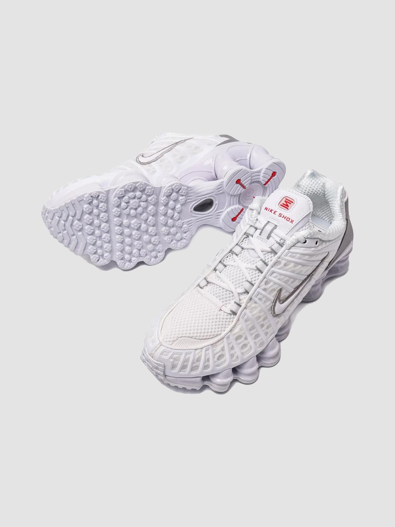 Кроссовки NIKE W Shox Tl White модель AR3566-100 Кроссовки NIKE W Shox Tl White модель AR3566-100 Фото