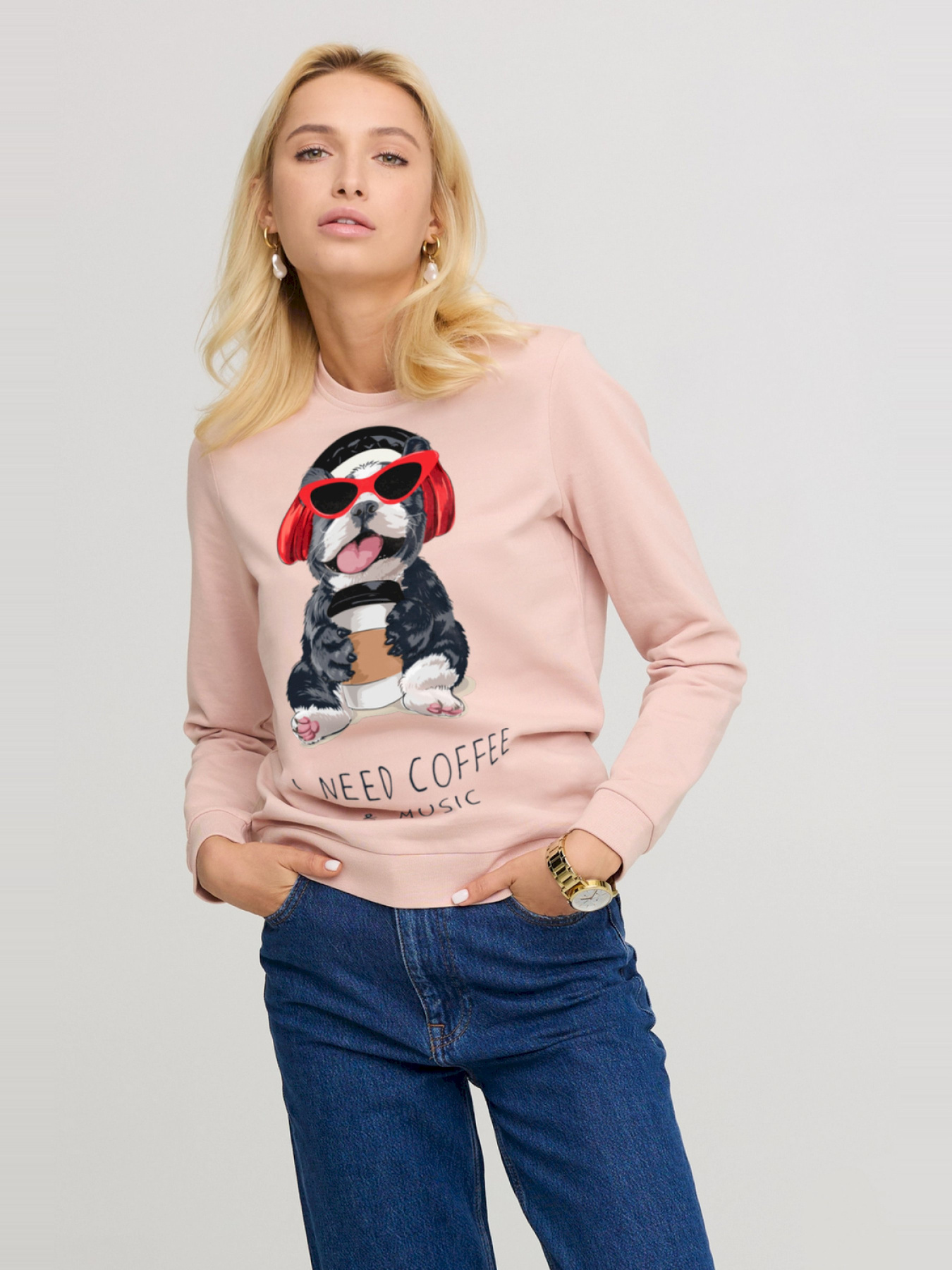 Свитшот YAPPI модель BSWN10056 Фото