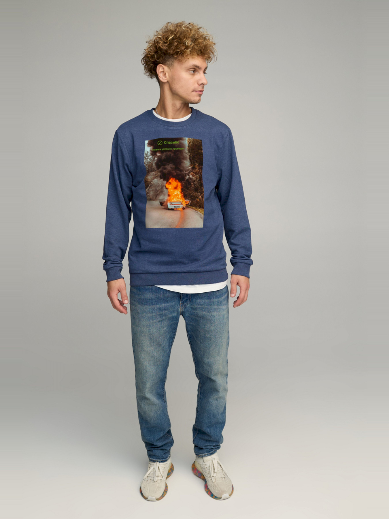 Свитшот YAPPI модель BSMN10003 Фото