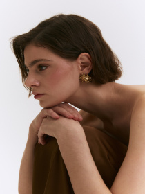 Серьги-гвоздики Ні грама драми модель acc-ear-skif-2 Фото