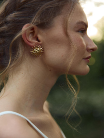 Серьги-гвоздики Ні грама драми модель acc-ear-skif-2 Фото