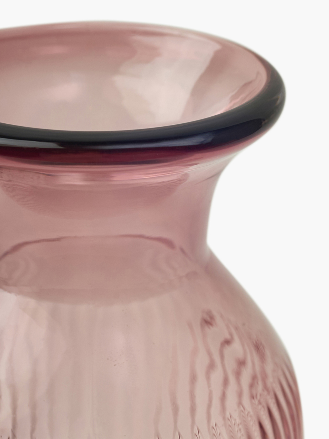 Графин скляний "Ар Деко" рожевий MBM HOME модель VB-12 PINK Фото