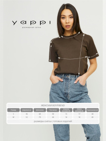 Футболки и поло YAPPI модель WBR20066 Футболки и поло YAPPI модель WBR20066 Фото