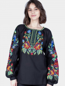 Блуза Едельвіка модель 218-21-00black Фото