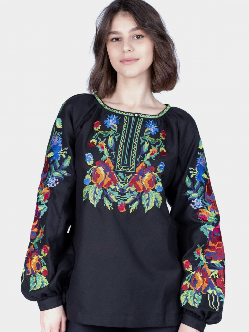 Блуза Едельвіка модель 218-21-00black Фото