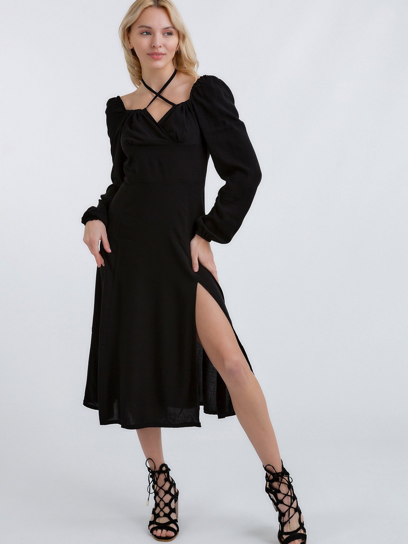 Платье миди Romashka модель 201027904101 Фото