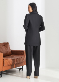 Жакет Жакет женский классический в черную клетку модель Ja20011 Фото