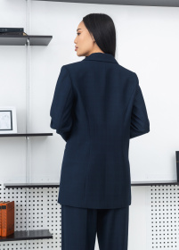 Жакет Жакет женский классический в клетку на кнопках модель G4oo4 Фото