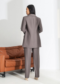 Жакет Жакет двухбортный на подкладке с двумя пуговицами модель G1oo2 Фото