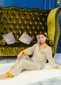 Пижама Пижама женская, комплект из 4 предметов модель Pa1004 Фото