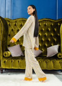 Пижама Пижама женская с длинным рукавом модель Pa1002 Фото