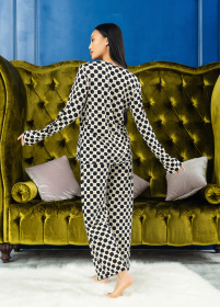 Пижама Пижама женская с длинным рукавом модель Pa2001 Фото