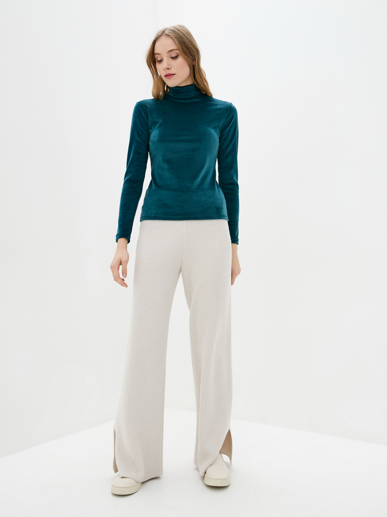 Водолазка ISSA Plus модель 12258_green Фото