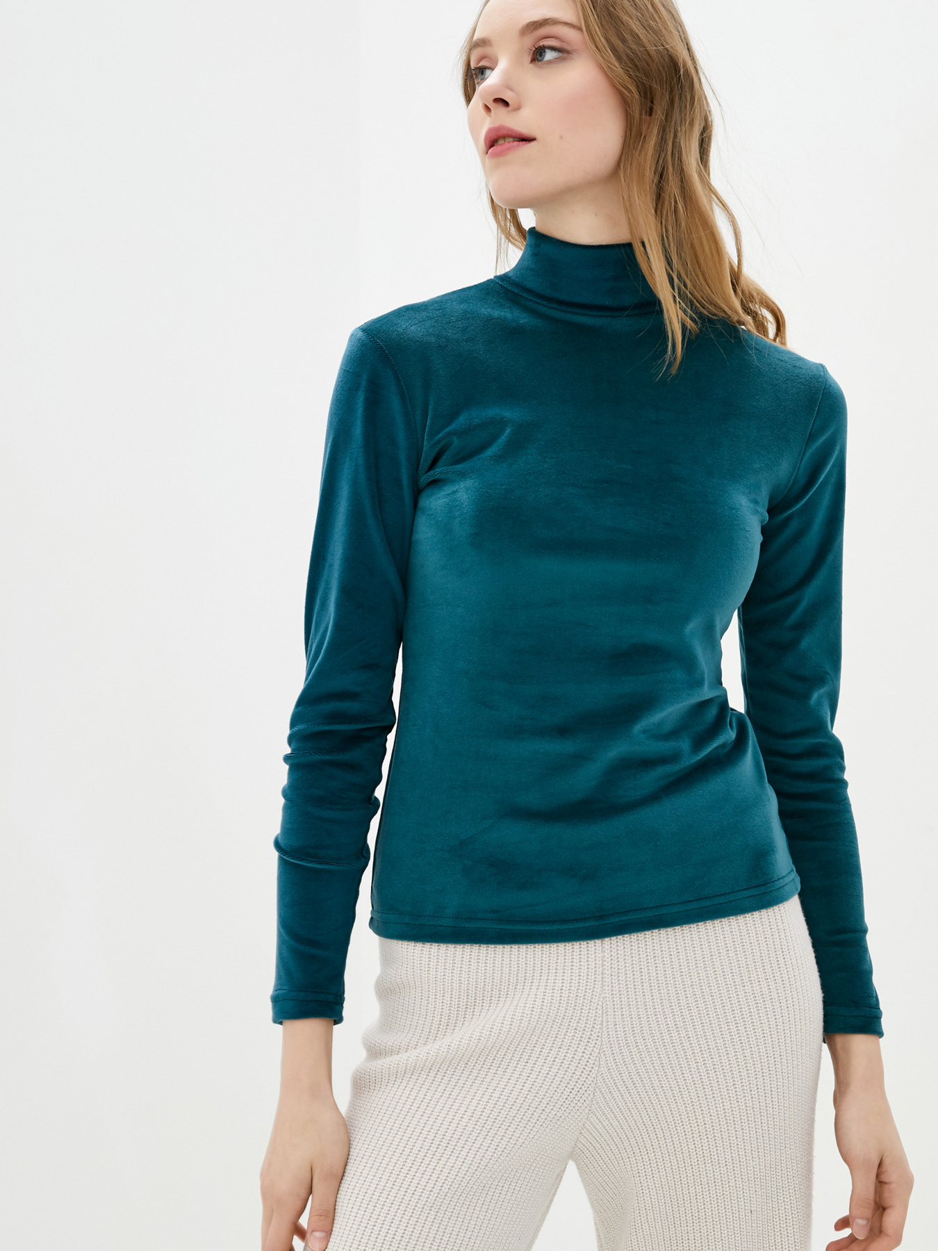 Водолазка ISSA Plus модель 12258_green Фото