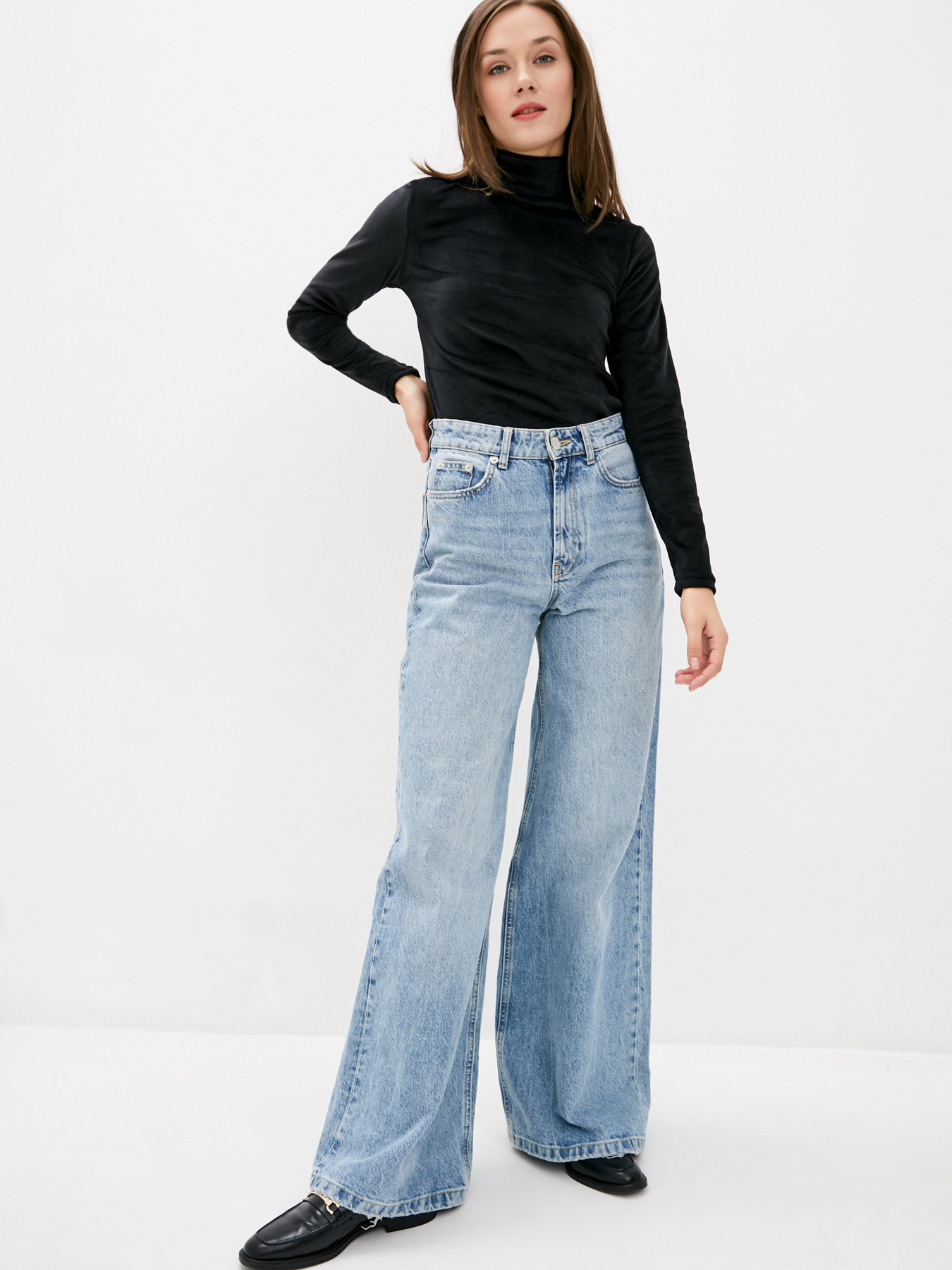 Водолазка ISSA Plus модель 12258_black Фото