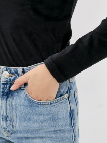 Водолазка ISSA Plus модель 12258_black Фото