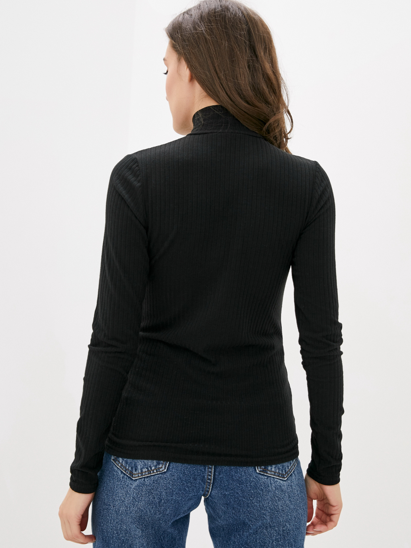 Водолазка ISSA Plus модель 10395_черный Фото