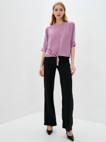 Блуза ISSA Plus модель SA-39_lilac Фото