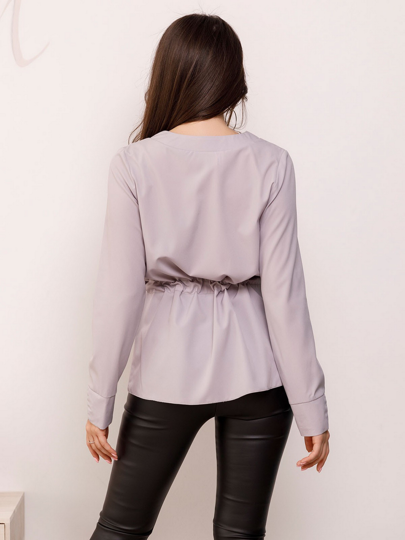 Блуза ISSA Plus модель SA-166_grey Фото