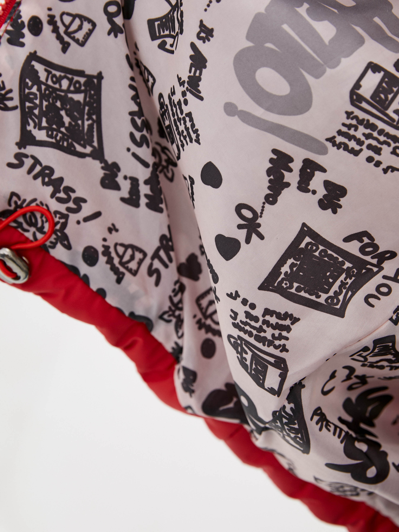 Демисезонная куртка ISSA Plus модель SA-309_red Фото