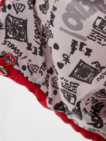 Демисезонная куртка ISSA Plus модель SA-309_red Фото