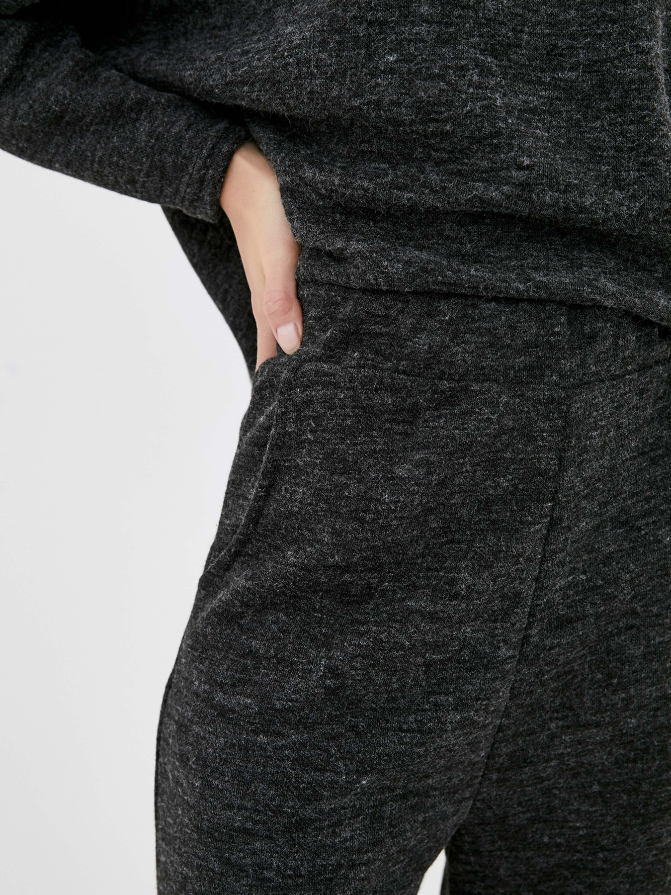 Повседневный костюм ISSA Plus модель 12163_black Фото