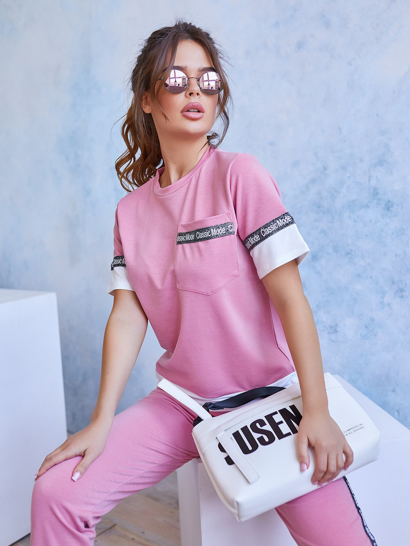 Спортивный комплект ISSA Plus модель 11960_pink Фото