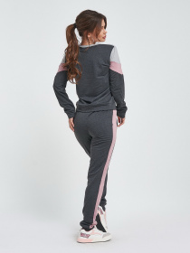 Спортивный костюм ISSA Plus модель 11461_темно_серый Фото