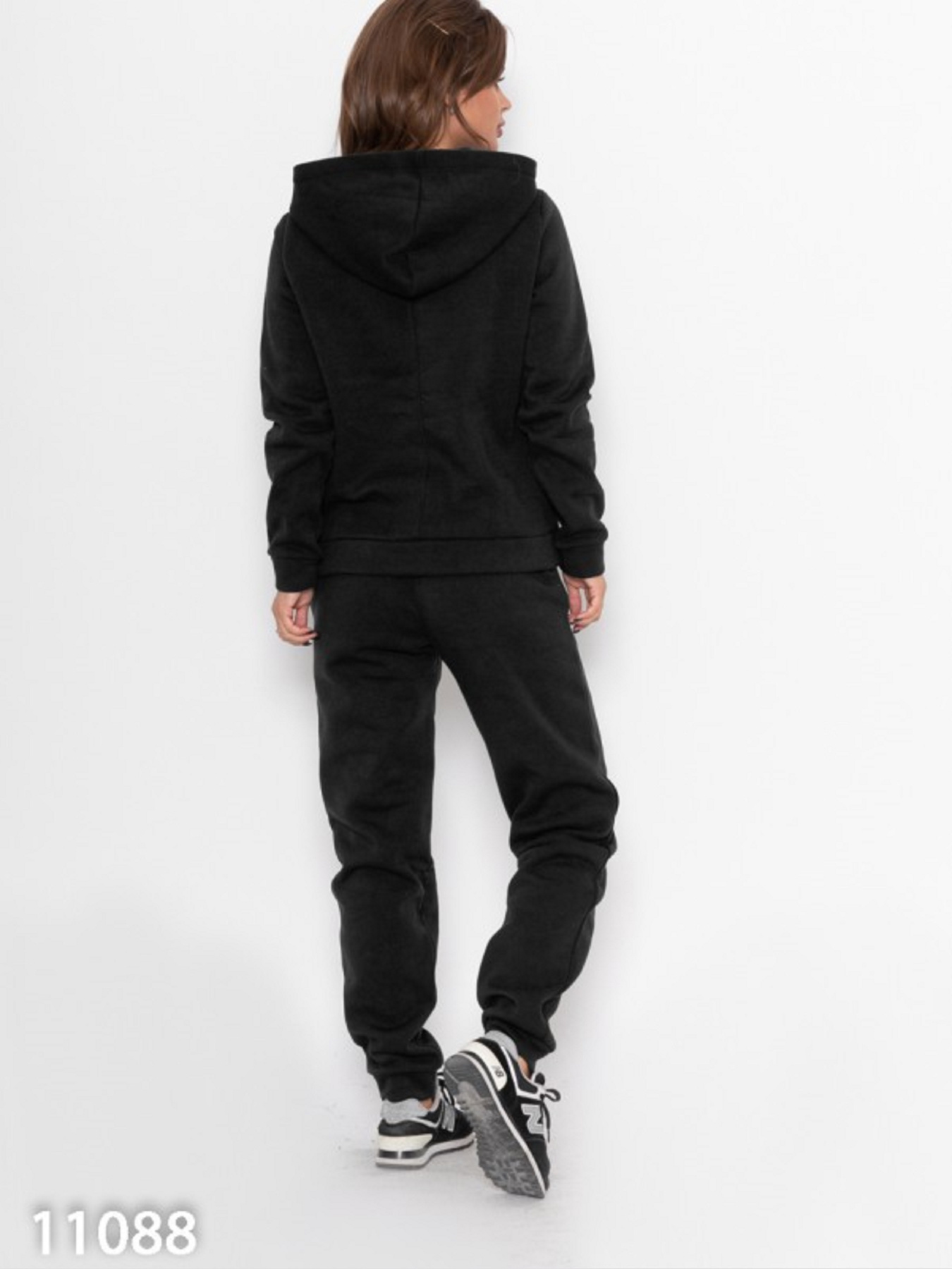 Спортивный костюм ISSA Plus модель 11088_черный Фото