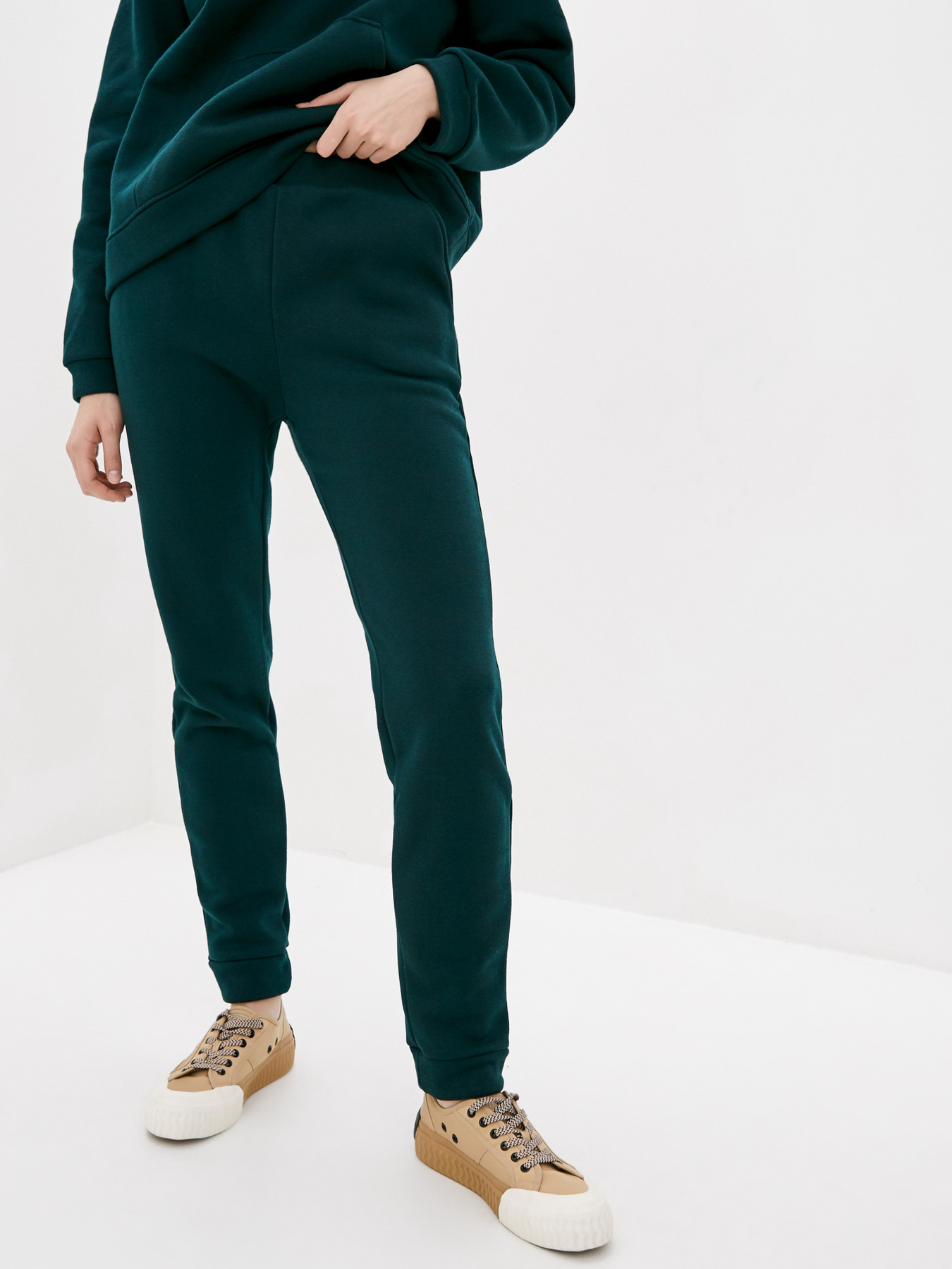 Спортивний костюм ISSA Plus модель 11088_темно-зеленый Фото