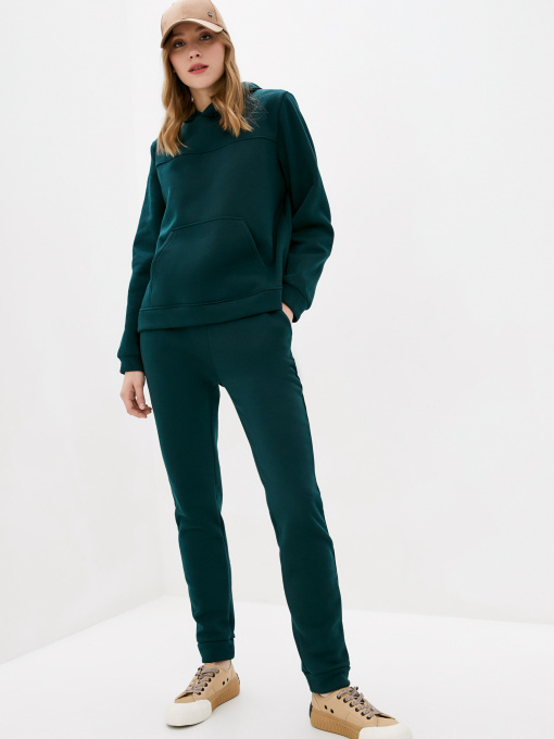 Спортивный костюм ISSA Plus модель 11088_темно-зеленый Фото